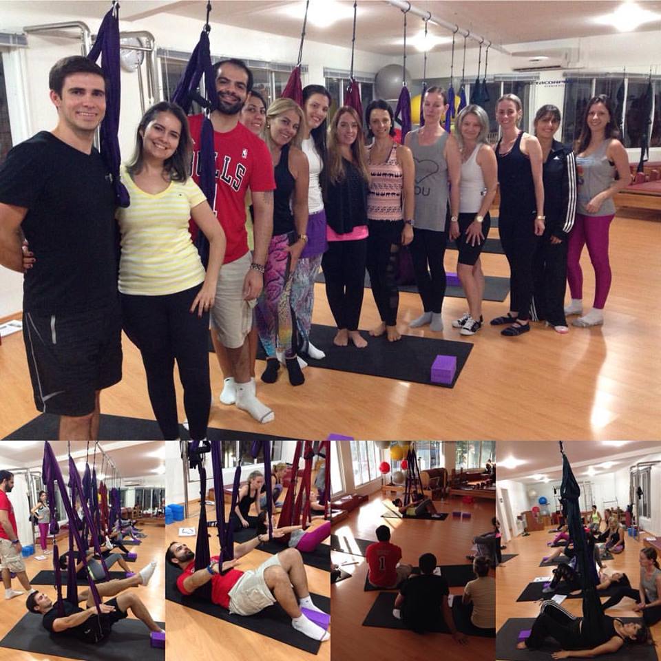 Curso Completo de Pilates Aéreo Oficial com Certificação Internacional – Curitiba 1 ABR 2016
