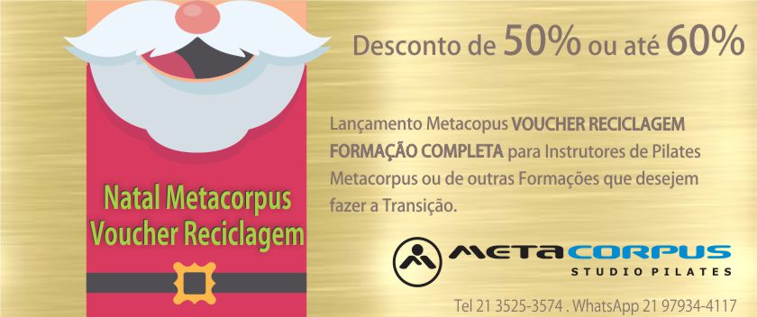 Lançamento Metacorpus VOUCHER RECICLAGEM FORMAÇÃO COMPLETA